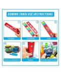 Domino Toy Train Set