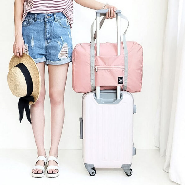 Large Capacity Luggage Bag, Foldable Waterproof Travel Bag (1 Pc / Mix Color) 3