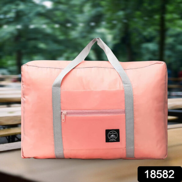 Large Capacity Luggage Bag, Foldable Waterproof Travel Bag (1 Pc / Mix Color) 2