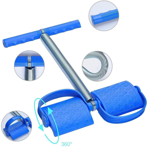 Spring Tension Pull Rope Resistance Band Exercise Strap Single Spring (1 Pc) 5