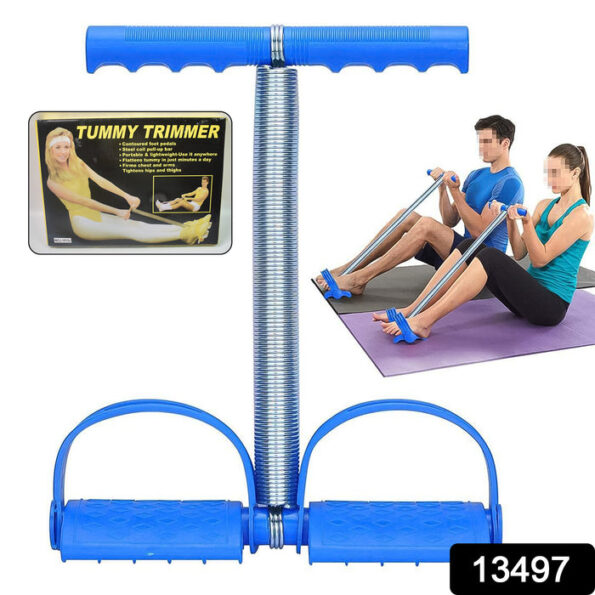 Spring Tension Pull Rope Resistance Band Exercise Strap Single Spring (1 Pc) 2