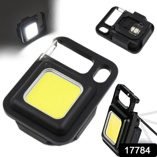 LED Battery Operated Keychain Flashlight Small Work Light with Folding Bracket Bottle Opener for Camping, Hiking, Emergency  (1 Pc / MOQ :- 36 Pcs) 2