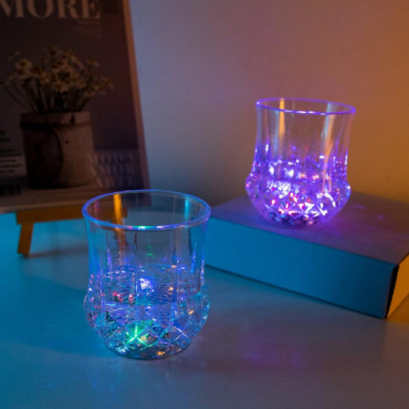 LED Light-up Cup Water Inductive Rainbow Color Changing LED (1 Pc) 7
