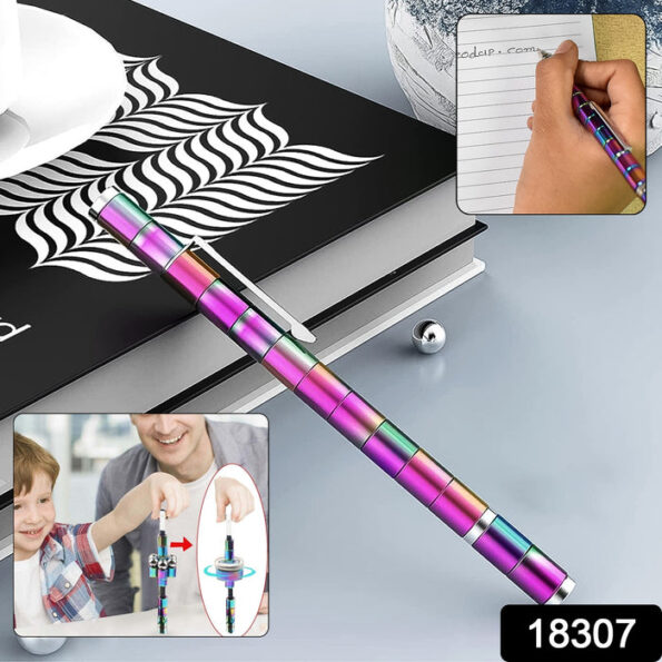 Multifunction Writing Magnetic Metal Pen, Office Magnet Pen (1 Pc) 2