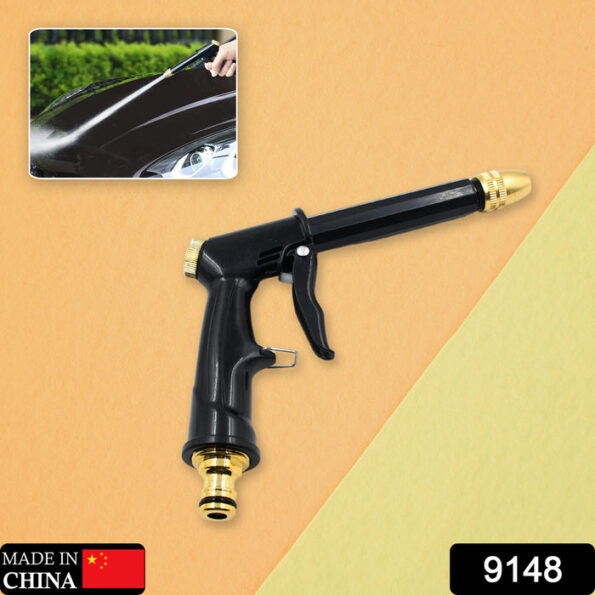 Plastic Body, Metal Trigger & Brass Nozzle Water Spray Gun For Water Pipe | Non-Slip | Comfortable Grip | Multiple Spray Modes | Ideal Pipe Nozzle For Car Wash, Gardening,& Other Uses 2