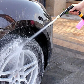 Plastic Body, Metal Trigger & Brass Nozzle Water Spray Gun For Water Pipe | Non-Slip | Comfortable Grip | Multiple Spray Modes | Ideal Pipe Nozzle For Car Wash, Gardening,& Other Uses 1