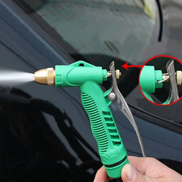 Durable Hose Nozzle Water Lever Spray Gun 3