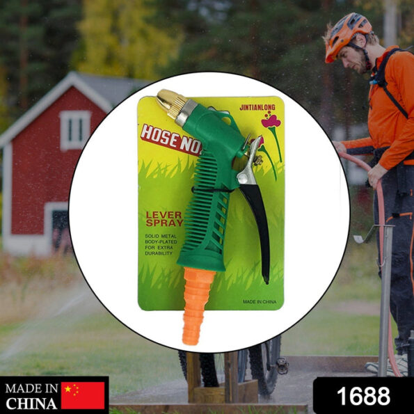 Durable Hose Nozzle Water Lever Spray Gun 2