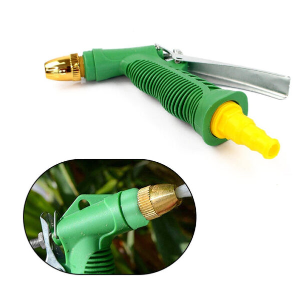 Durable Hose Nozzle Water Lever Spray Gun 4