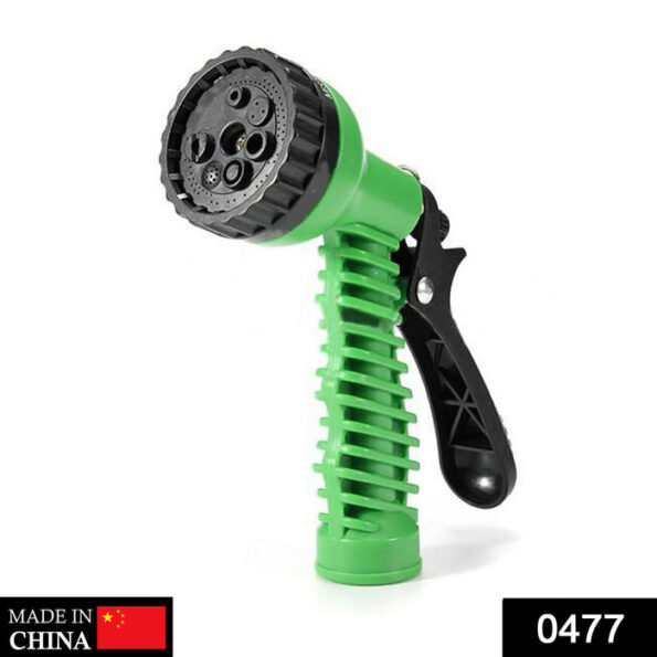 Plastic Garden Hose Nozzle Water Spray Gun Connector Tap Adapter Set 2