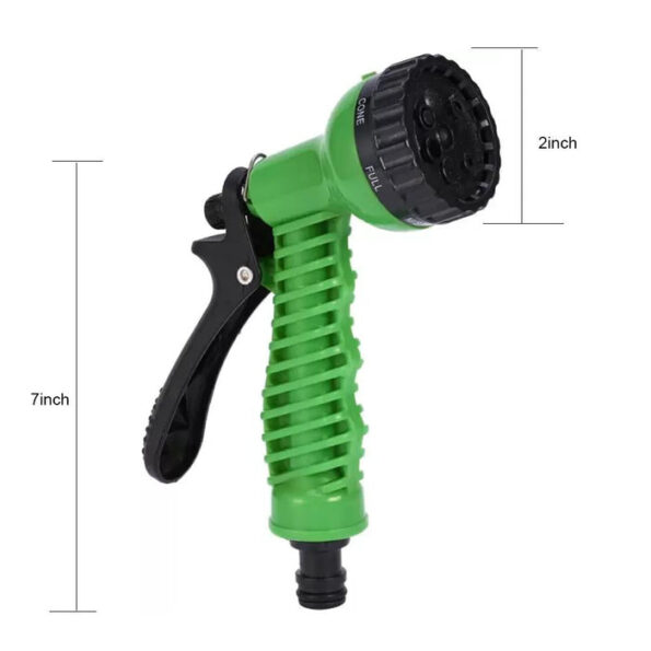 Plastic Garden Hose Nozzle Water Spray Gun Connector Tap Adapter Set 5