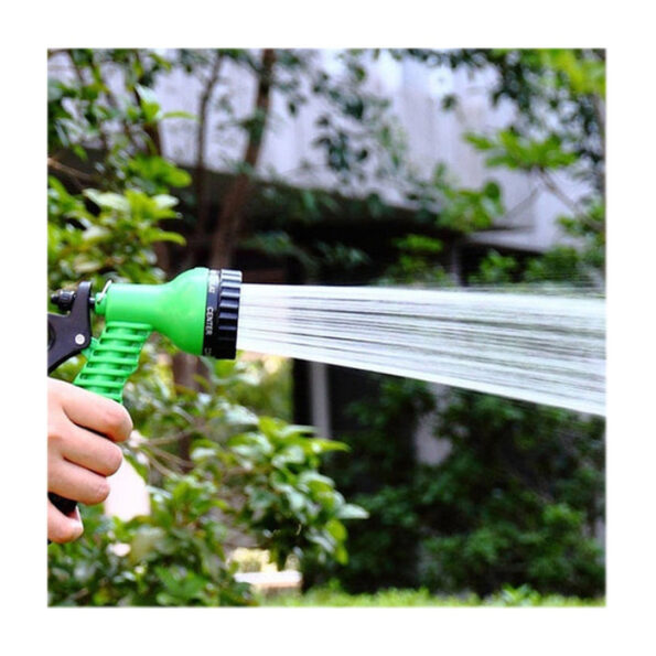 Plastic Garden Hose Nozzle Water Spray Gun Connector Tap Adapter Set 7