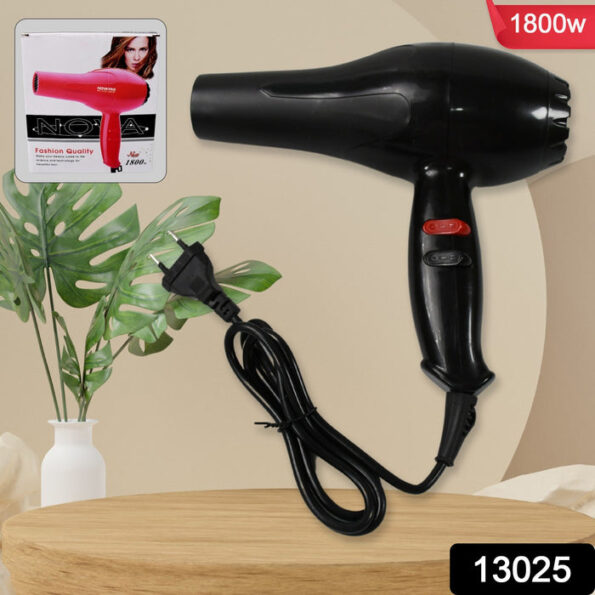 Professional Multi Purpose Hair Dryer Salon, Hair Dryer 2 Speed Settings For Women And Men (1800 Watts) 2