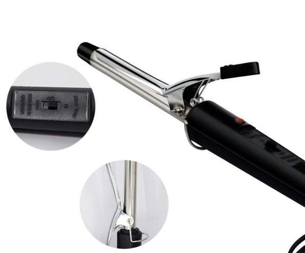 Hair Curling Iron Rod for Women (black) 4
