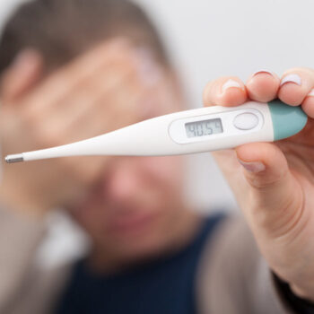Thermometer for Adults, Child With LCD Backlight Display & Thermometer Cover Thermometer for Fever 1