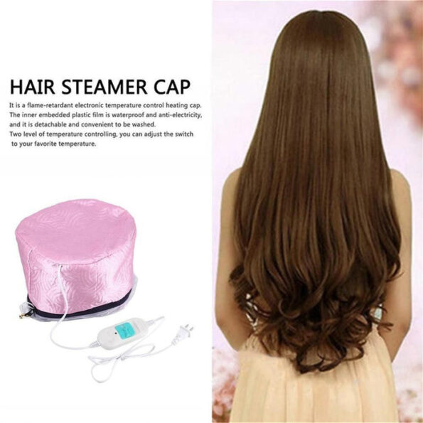 Thermal Head Spa Cap Treatment with Beauty Steamer Nourishing Heating Cap 5