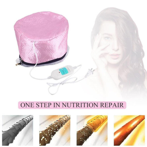 Thermal Head Spa Cap Treatment with Beauty Steamer Nourishing Heating Cap 6
