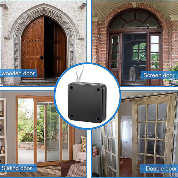 Automatic Door Closer Punch-Free Automatic Sensor Door Closer 4