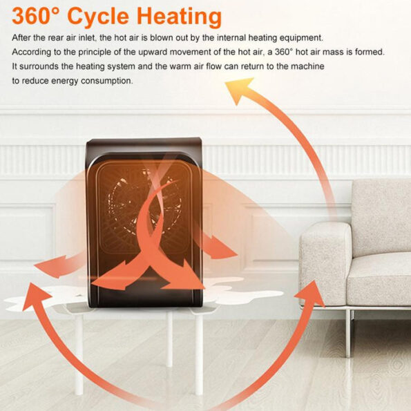Warm Wind Room Heater 220V Heater For Office & Bedroom Use Heater 6