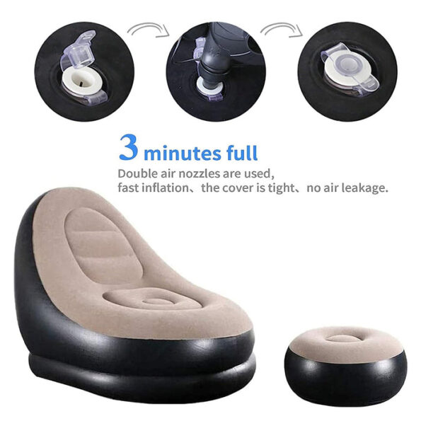 Portable Indoor/Outdoor Air Sofa, couch 6