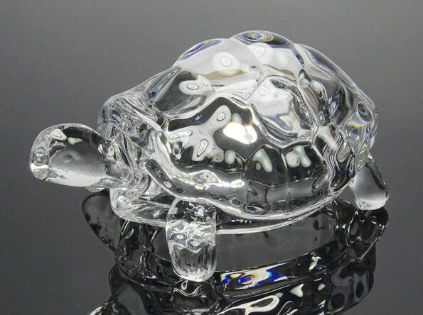 Crystal Glass Turtle-Tortoise for Feng Shui and Vastu 7