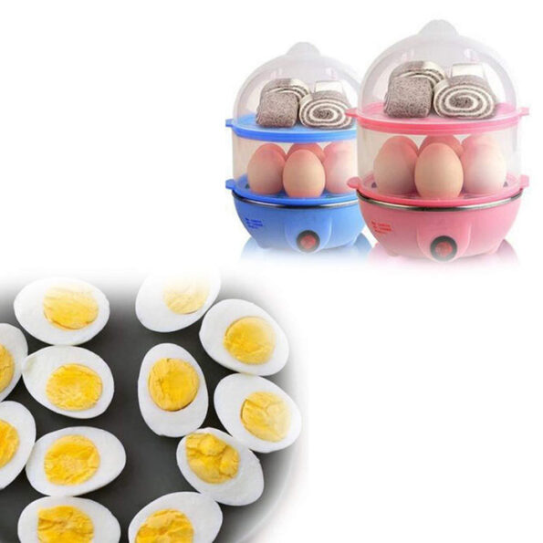 Egg Boiler / Poacher / Cooker / Electric Steamer (2 Layer) 3