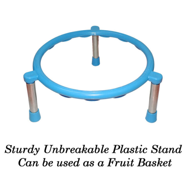 Stainless Steel Single Ring Matka Stand 5