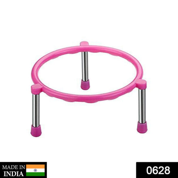 Stainless Steel Single Ring Matka Stand 2