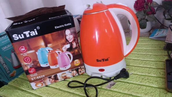 Electric Kettle Boil Dry Protection & Auto-Shut Off (1500-2000W / 2 Ltr.) 7