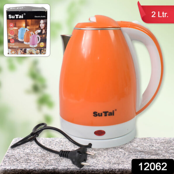 Electric Kettle Boil Dry Protection & Auto-Shut Off (1500-2000W / 2 Ltr.) 2
