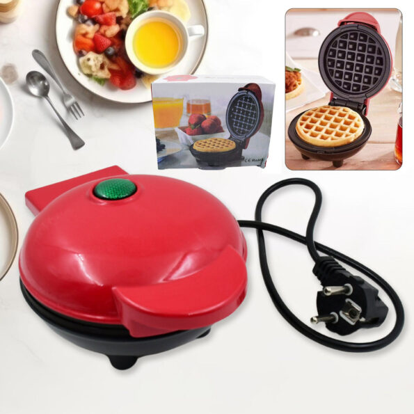 Mini Waffle Maker Machine Waffle Iron Home Appliances Kitchen Gift Easy To Clean, On-Stick Surfaces, Perfect Breakfast, Dessert, Sandwich, Pan Cakes, Paninis / Other Snacks MachineDefault Title