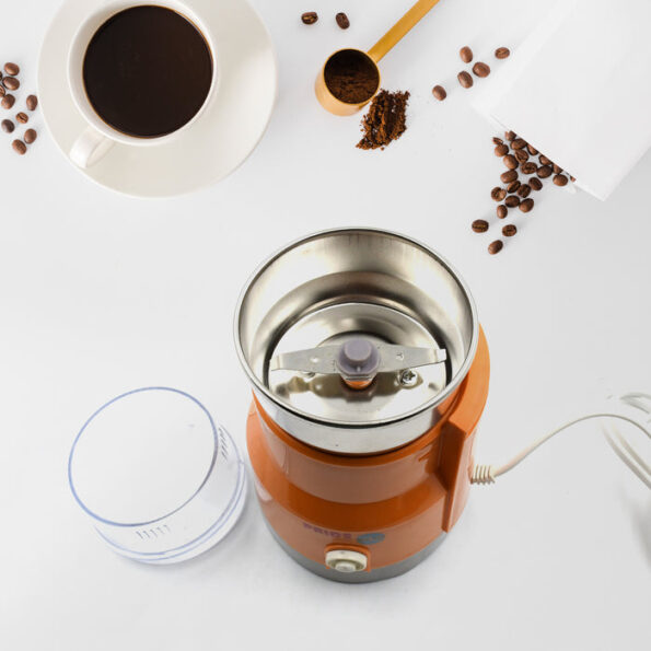 Multi Function Small Food Grinder Grain Grinder, Portable Coffee Bean Seasonings Spices Mill Powder Machine Small Kitchen Appliances for Home and Office 5
