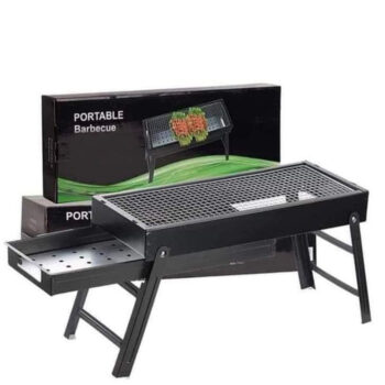Folding Portable Barbeque BBQ Grill Set for Outdoor and Home 1