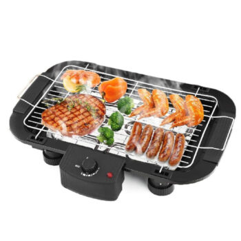 Smokeless Electric Indoor Barbecue Grill, 2000w 1