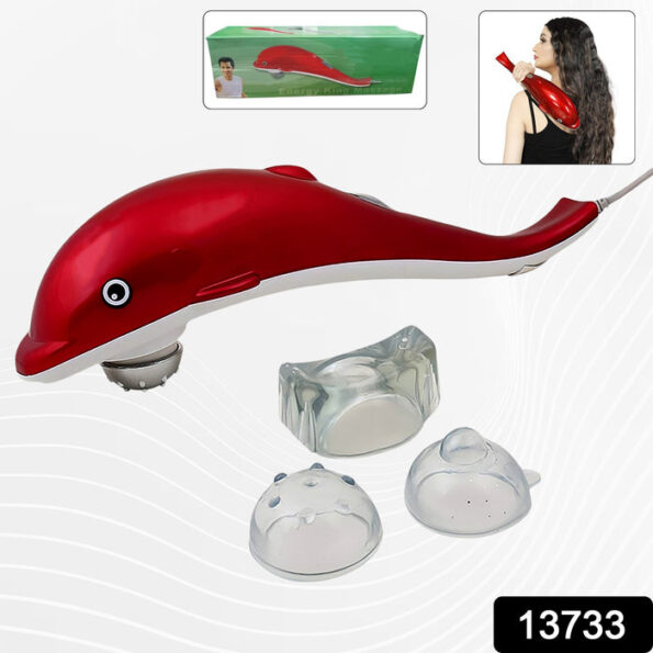 Electric Dolphin Handheld Massager (1 Pc) 2