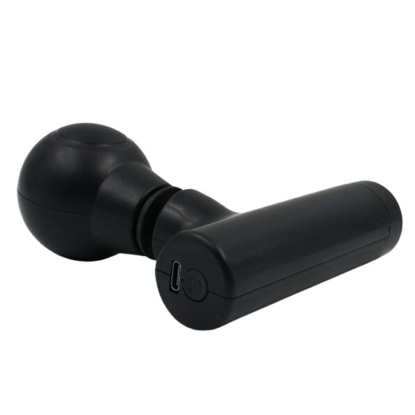 Black Mini Pocket Size Massager, Full Body Massager, Cordless One Button Operation for Body Pain & Relaxation 5