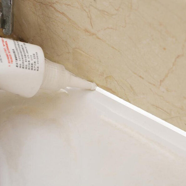 Waterproof Tile Gap / Crack / Grout Filler Water-Resistant Silicone Sealant for DIY Home Sink Gaps / Tiles Gaps / Grouts Repair Filler Tube For Home, Office, Bathroom, Toilets(180 Ml) 5