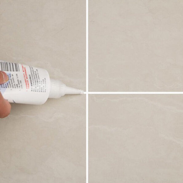 Waterproof Tile Gap / Crack / Grout Filler Water-Resistant Silicone Sealant for DIY Home Sink Gaps / Tiles Gaps / Grouts Repair Filler Tube For Home, Office, Bathroom, Toilets(180 Ml) 8