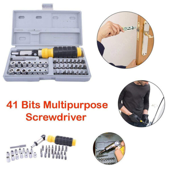 Socket and Screwdriver Tool Kit Accessories (41 pcs) 5