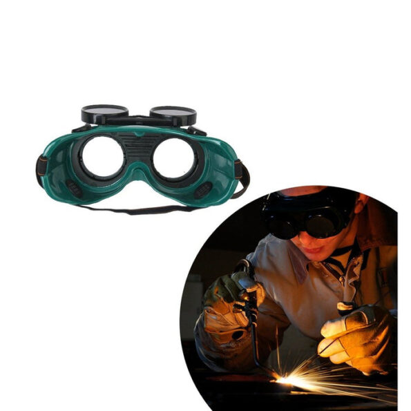 Welding Goggles (Dark Green, Large) 5