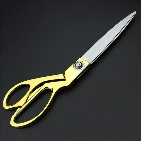 Stainless Steel Tailoring Scissor Sharp Cloth Cutting for Professionals (8.5inch) (Golden) 6