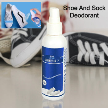 Deodorant Spray for Shoes & Socks, Shoe Deodorizer Spray, Shoe Odor Eliminator Spray, Sneaker & Shoe Deodorant, Freshness for Work Shoes, Safety Shoes, Sports Shoes & More (100 ML) 1