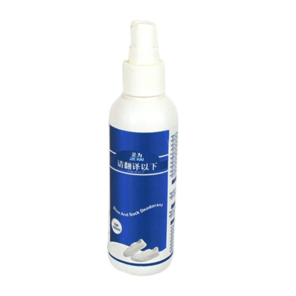 Deodorant Spray for Shoes & Socks, Shoe Deodorizer Spray, Shoe Odor Eliminator Spray, Sneaker & Shoe Deodorant, Freshness for Work Shoes, Safety Shoes, Sports Shoes & More (100 ML) 3
