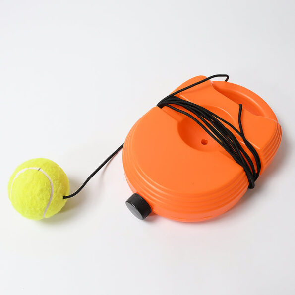 Tennis Trainer Rebound Ball with String, Convenient Tennis Training Gear, Tennis Practice Device Base for Kids Adults 4