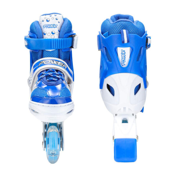 Inline Skates With Led Flashing Light Wheel With Adjustable Length Skate Premium High Quality Skates Pair (Roller Skate , Skating) 8