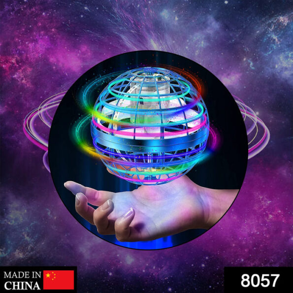 Flying Ball Toys, USB Rechargeable Built-in RGB Lights 360°Rotating Magic Controller, Flying Orb Ball Boomerang Mini Pro Spinner Blastoise Toys 2