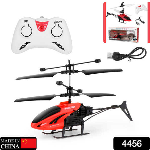 Remote Control Helicopter with USB Chargeable Cable for Boy and Girl Children (Pack of 1) 2