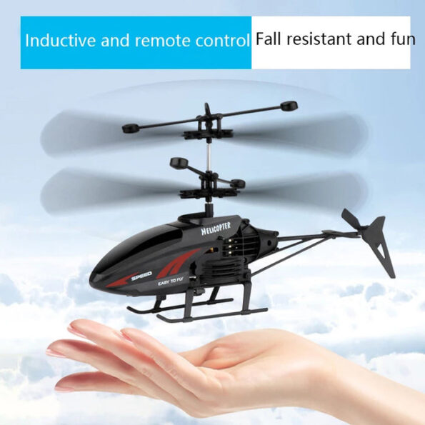 Remote Control Helicopter with USB Chargeable Cable for Boy and Girl Children (Pack of 1) 5