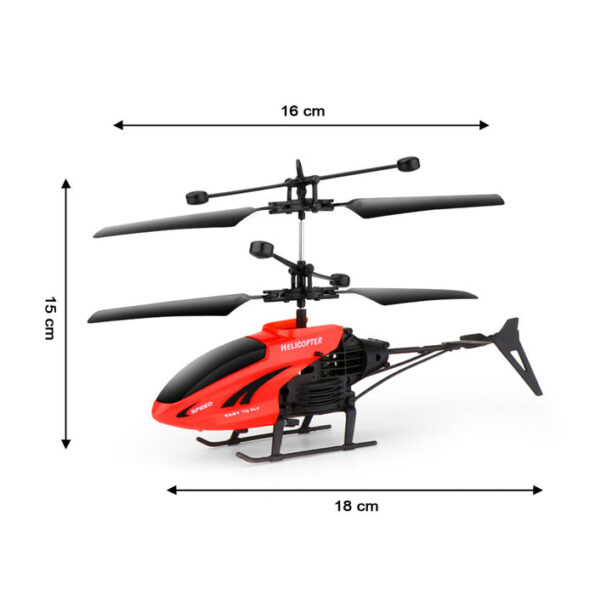 Remote Control Helicopter with USB Chargeable Cable for Boy and Girl Children (Pack of 1) 6