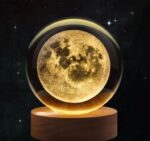 Moon 3D Crystal Ball LED Decorative Lamp